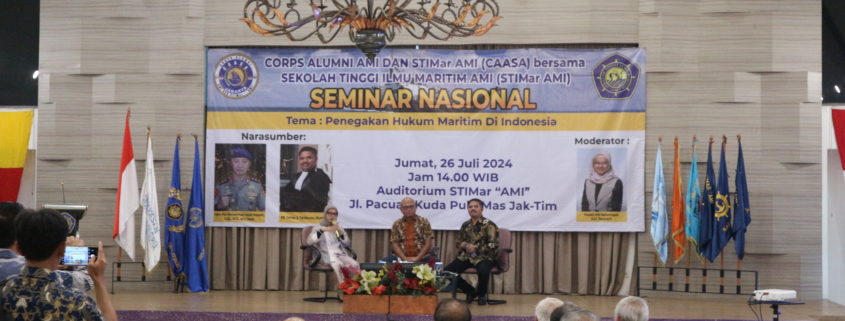 Seminar Nasional Mengenai Penegakan Hukum Maritim di Indonesia